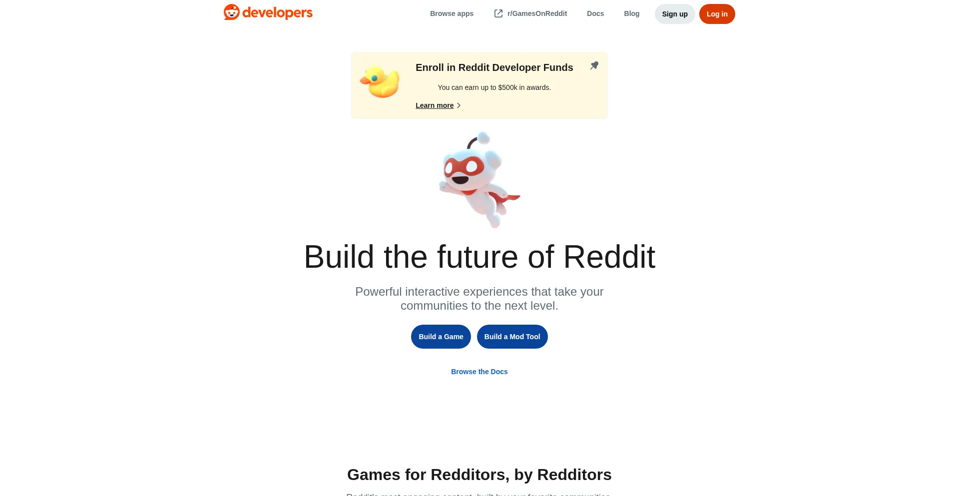 Developers.reddit.com