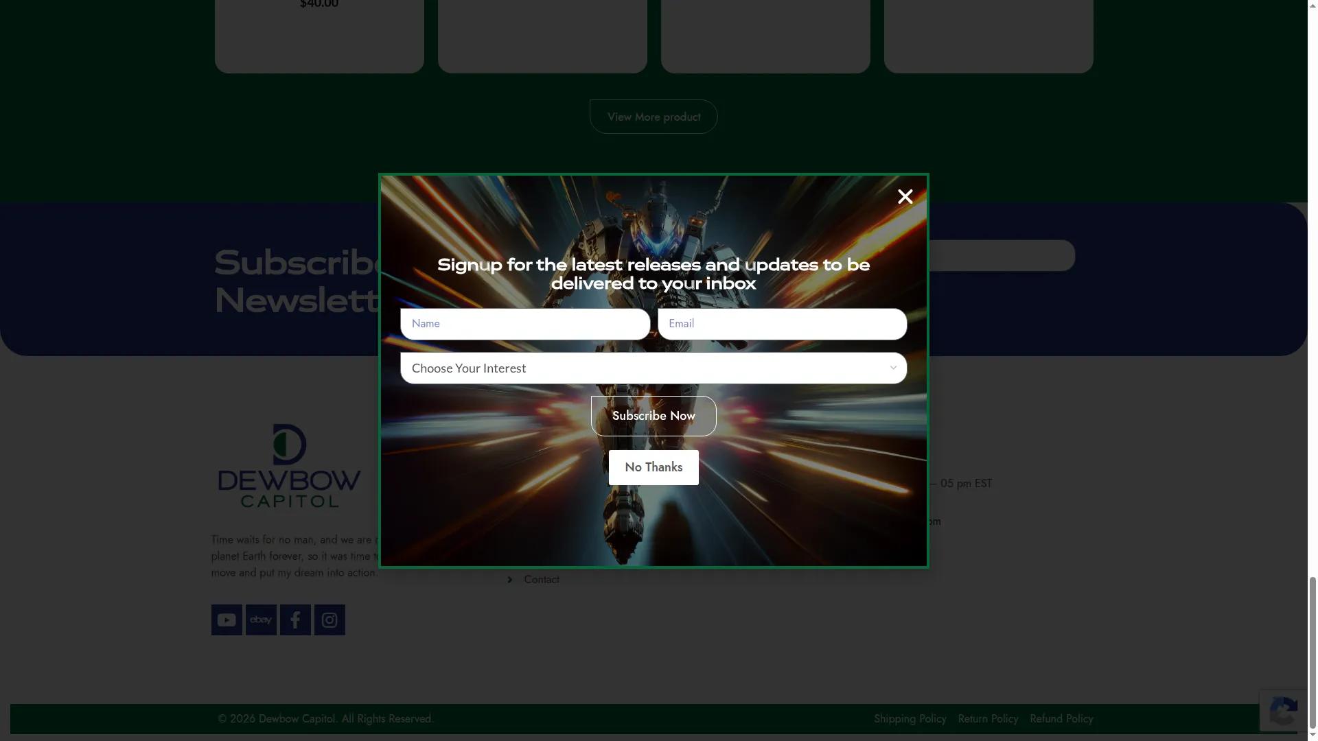 Dewbowcapitol.com