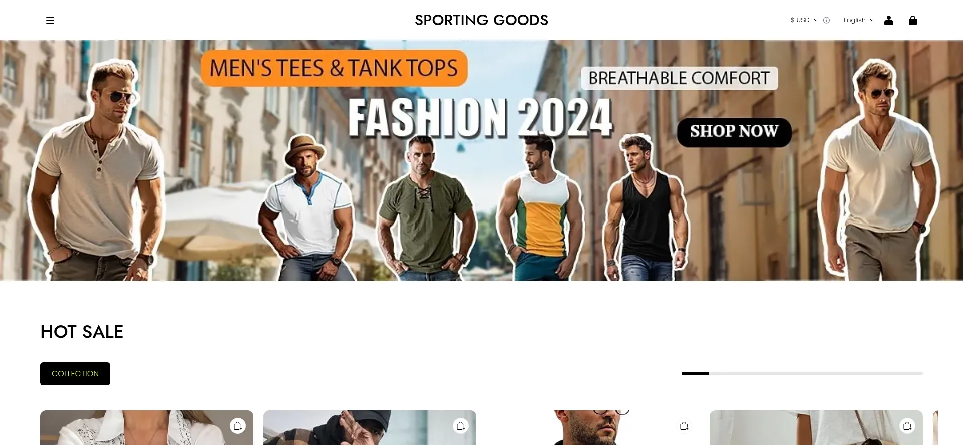 Website screenshot of Dickssportgoodonline.com
