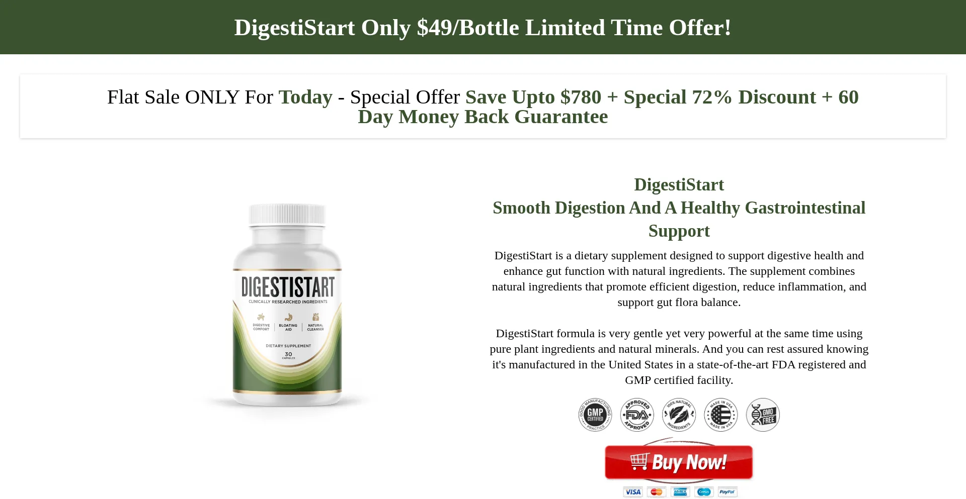 ¿És Seguro y Confiable Digestistart.us?