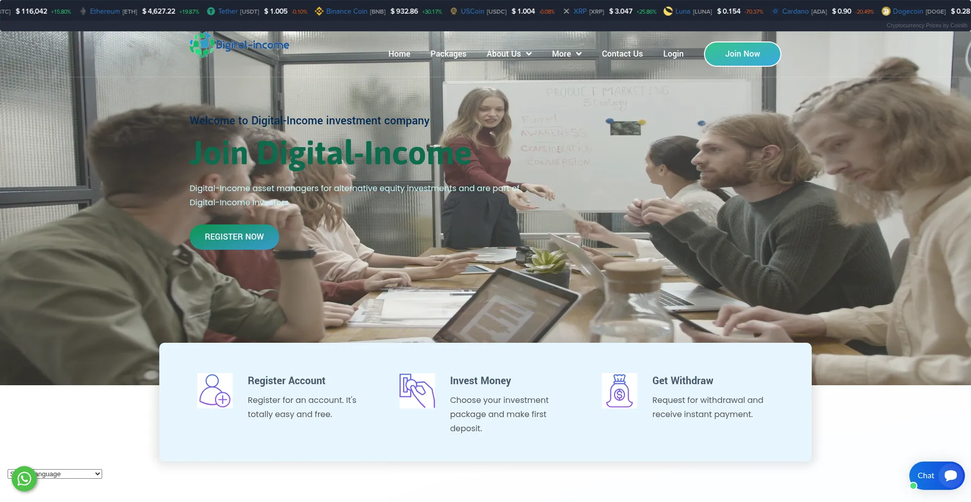 ¿És Seguro y Confiable Digital-income.org?