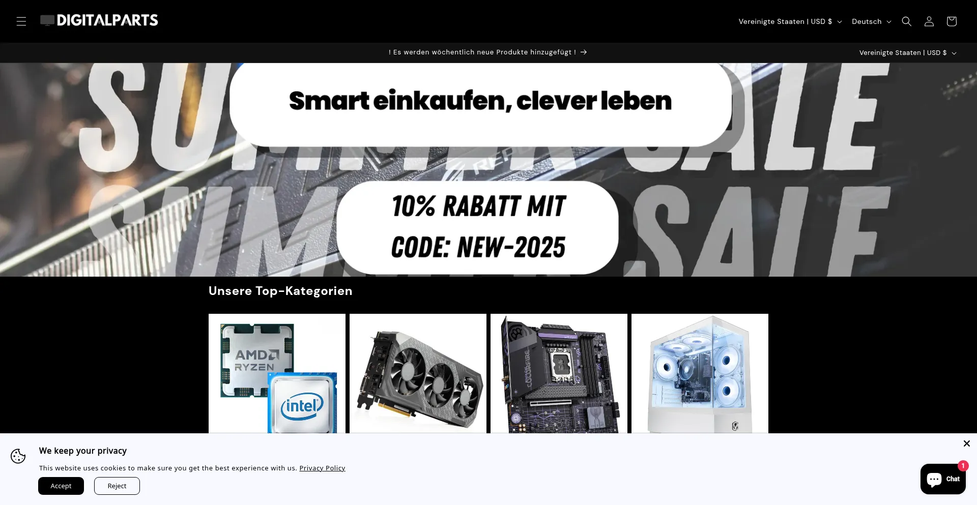 ¿És Seguro y Confiable Digitalparts.ch?