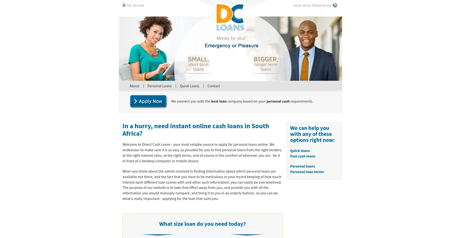 Directcashloans.co.za