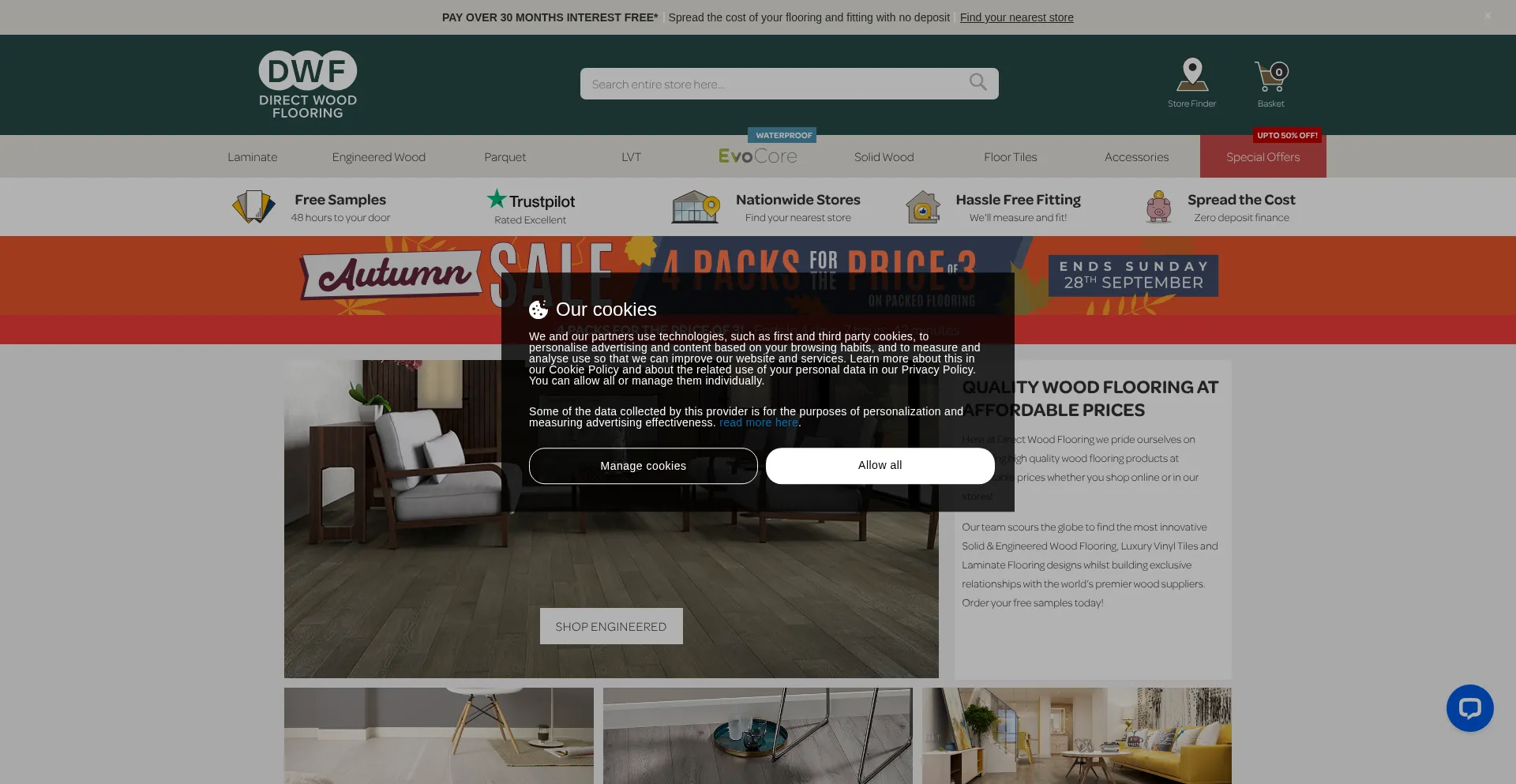 Directwoodflooring.co.uk Screenshot