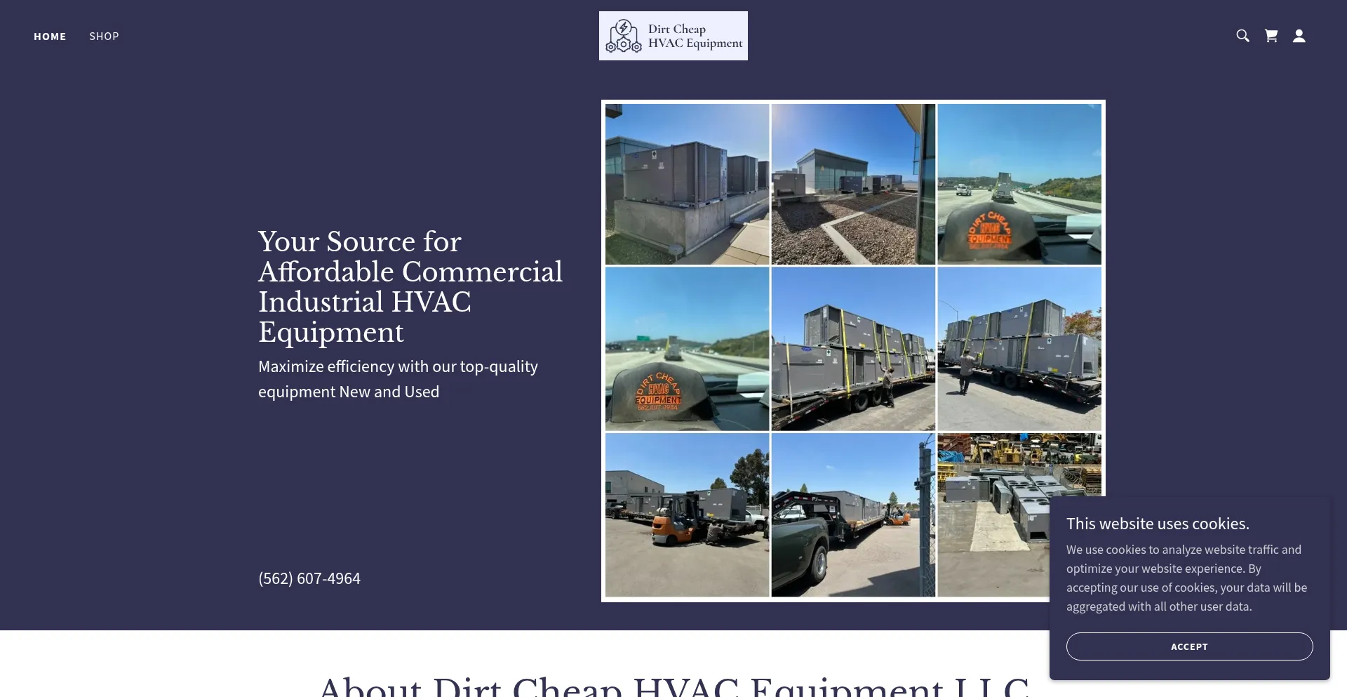 ¿És Seguro y Confiable Dirtcheaphvacequipment.com?