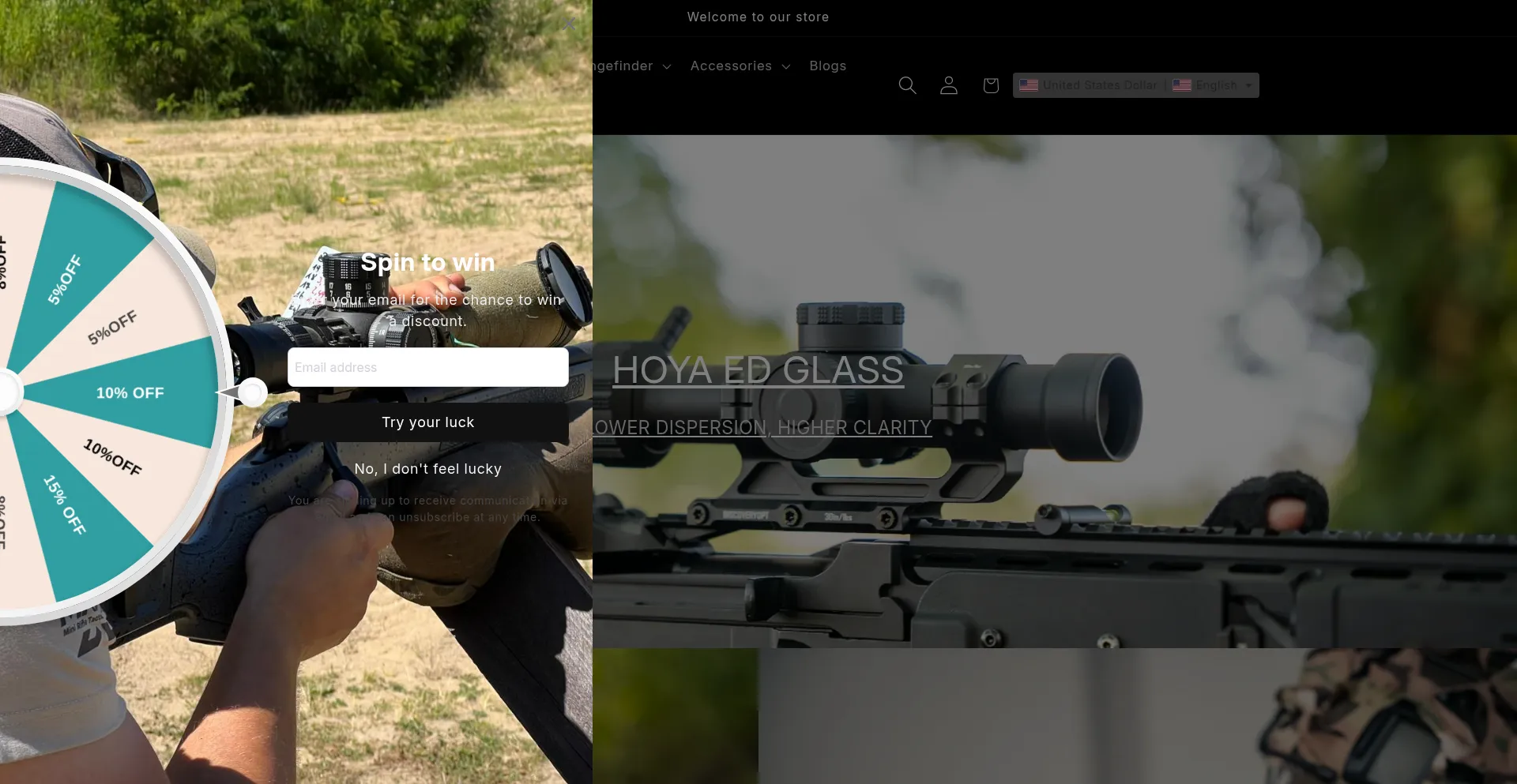 ¿És Seguro y Confiable Discoveryriflescopes.com?
