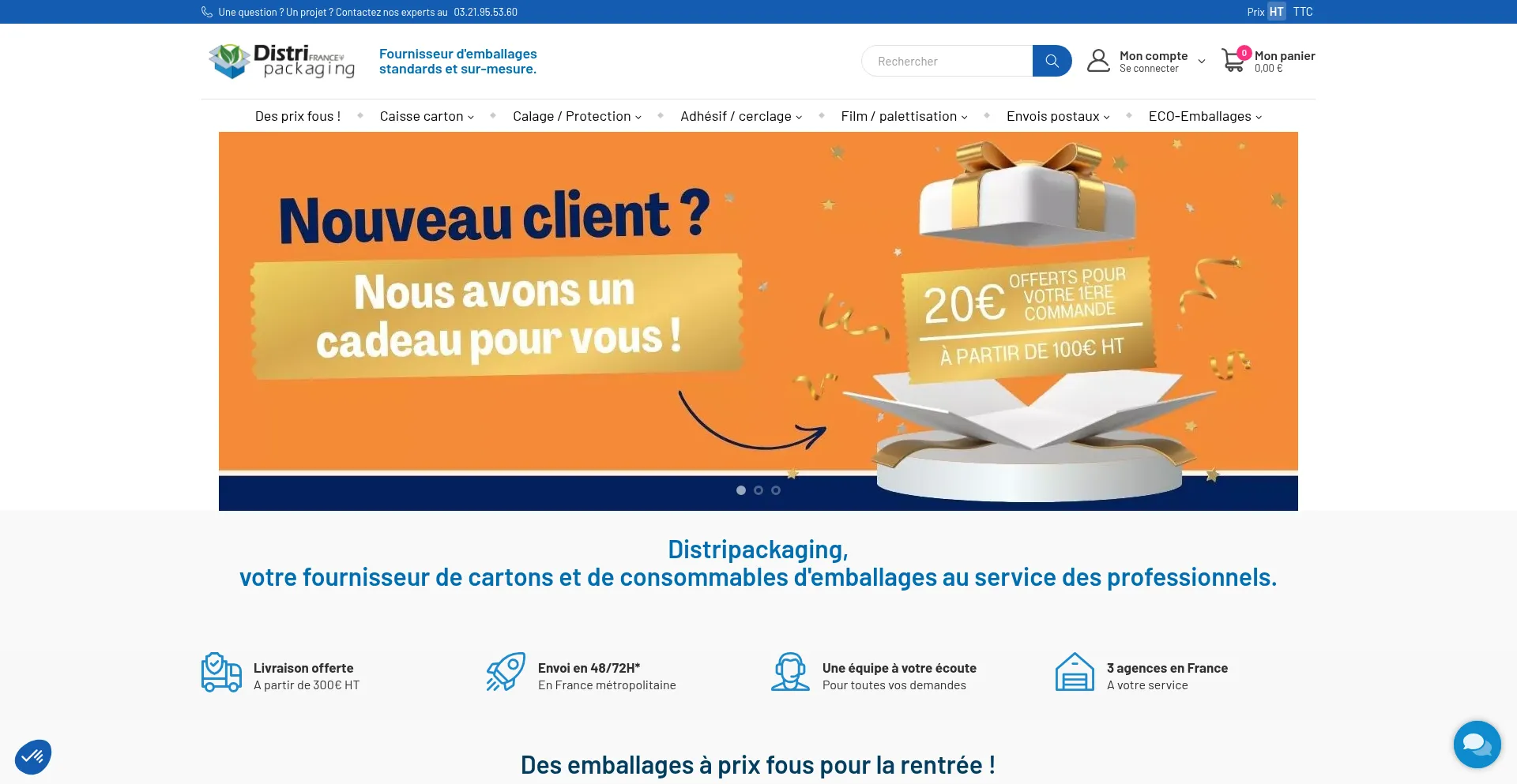 Distripackaging.com Screenshot