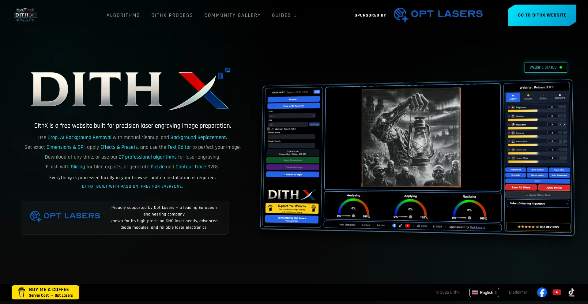 Dithx.optlasers.com