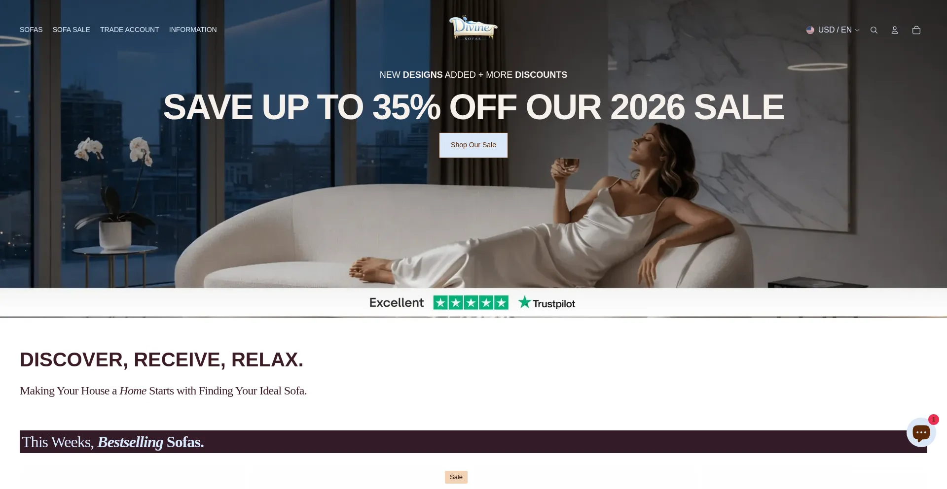 Divinesofas.co.uk