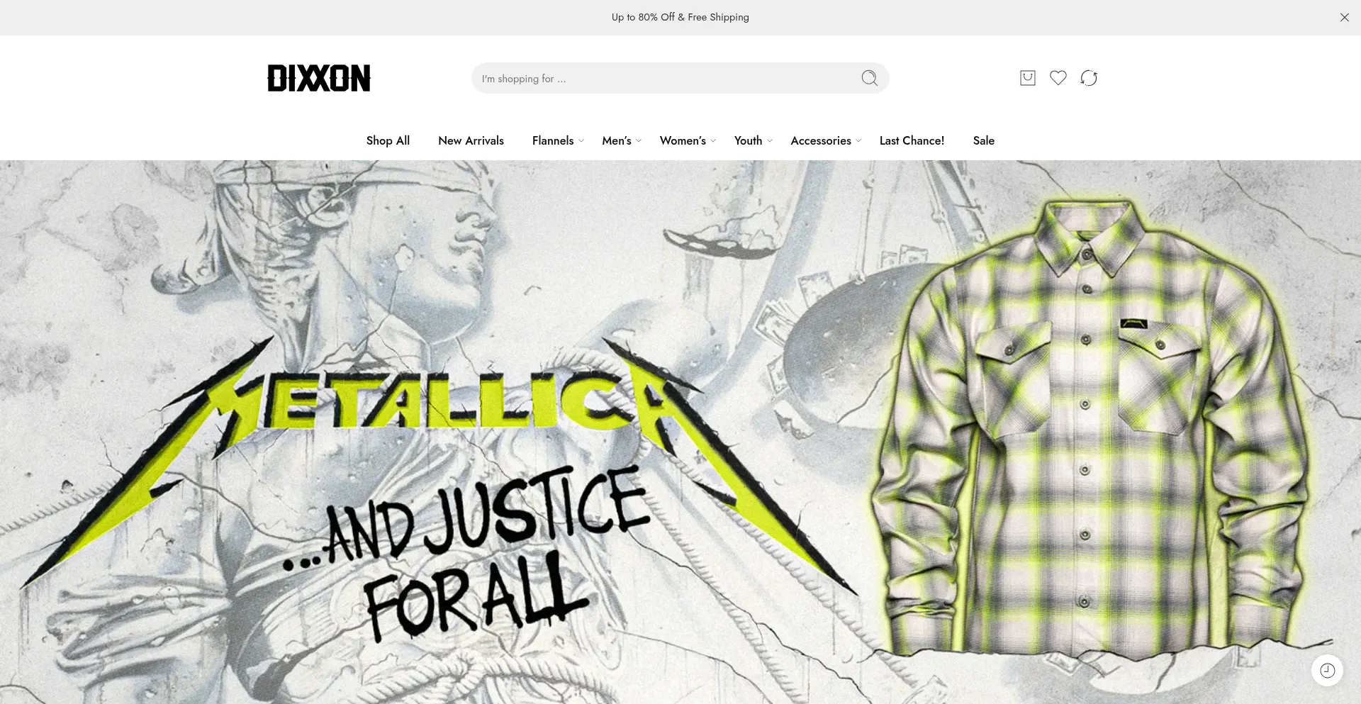 Website screenshot of Dixxonusa.com