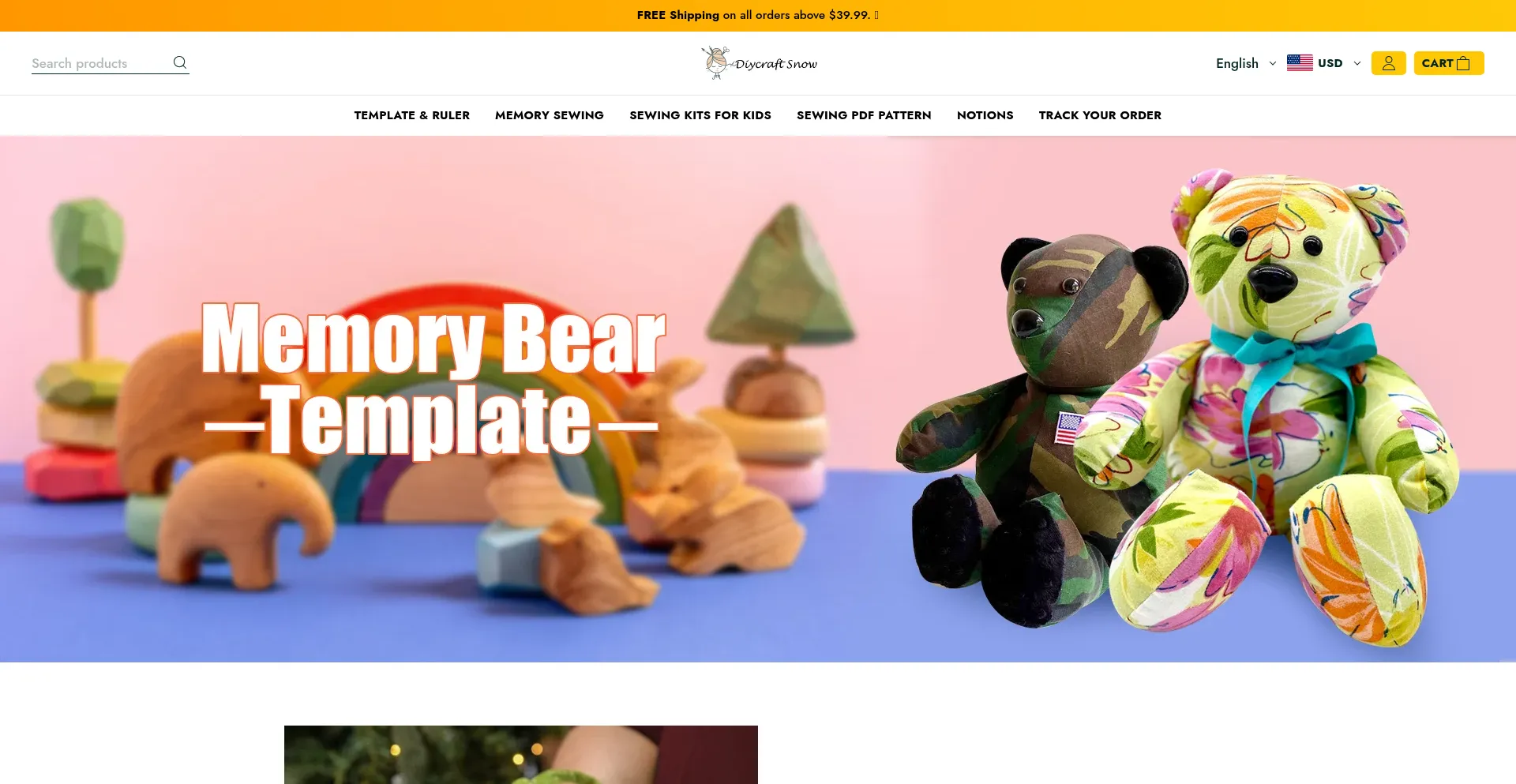 Website screenshot of Diycraftsnow.net