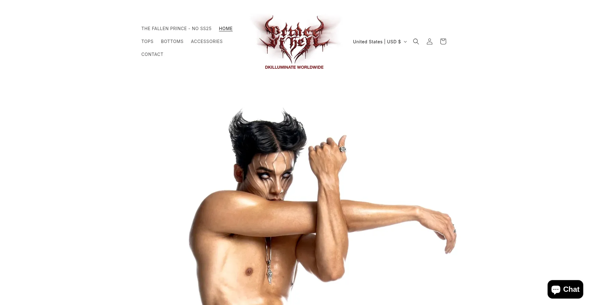 Website screenshot of Dkilluminate.com