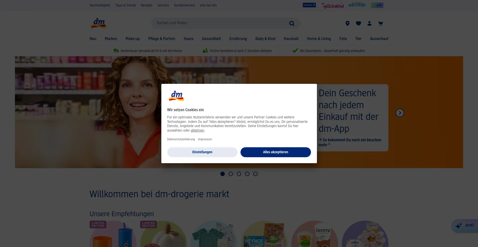 ¿És Seguro y Confiable Dm.de?
