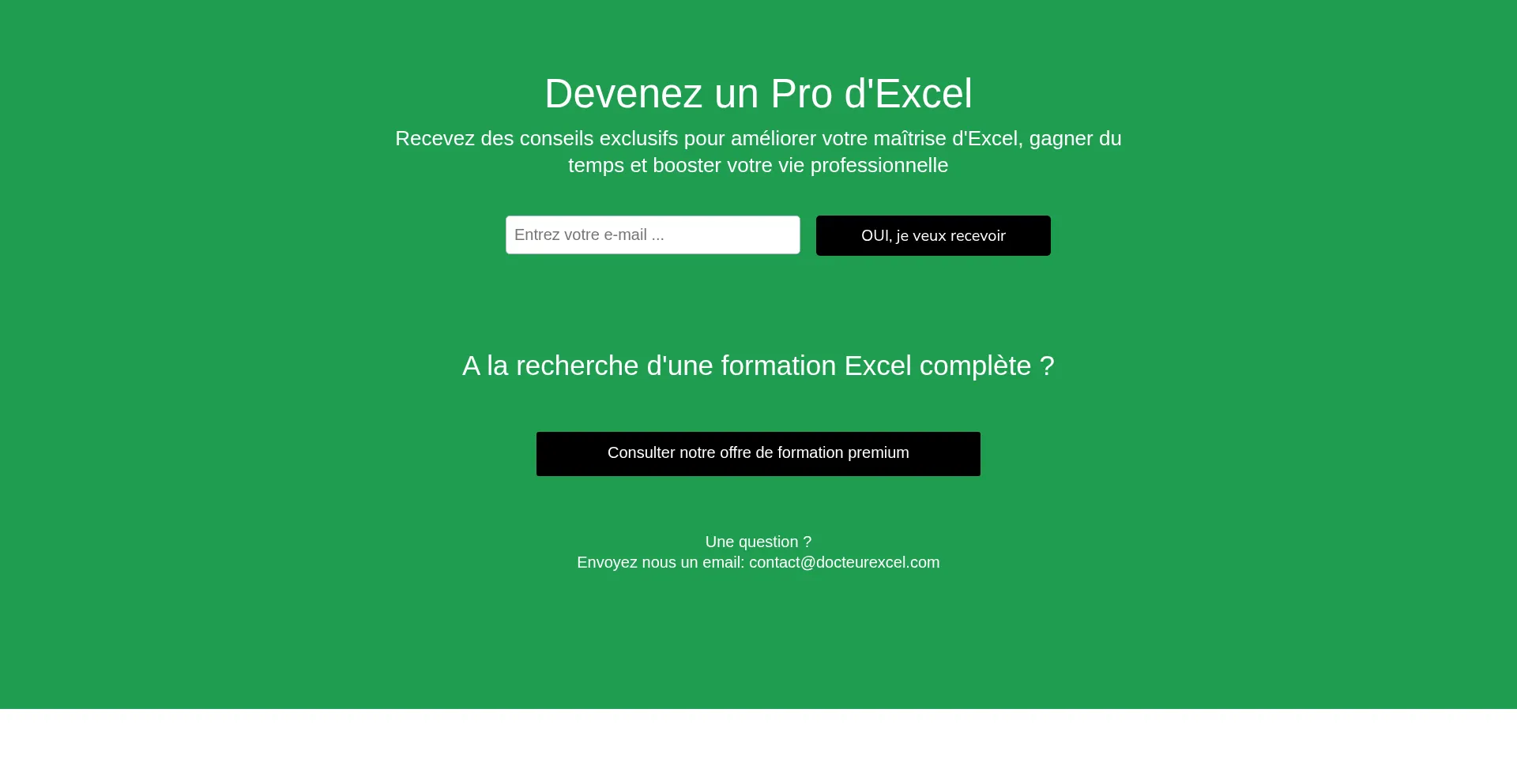 ¿És Seguro y Confiable Docteurexcel.com?