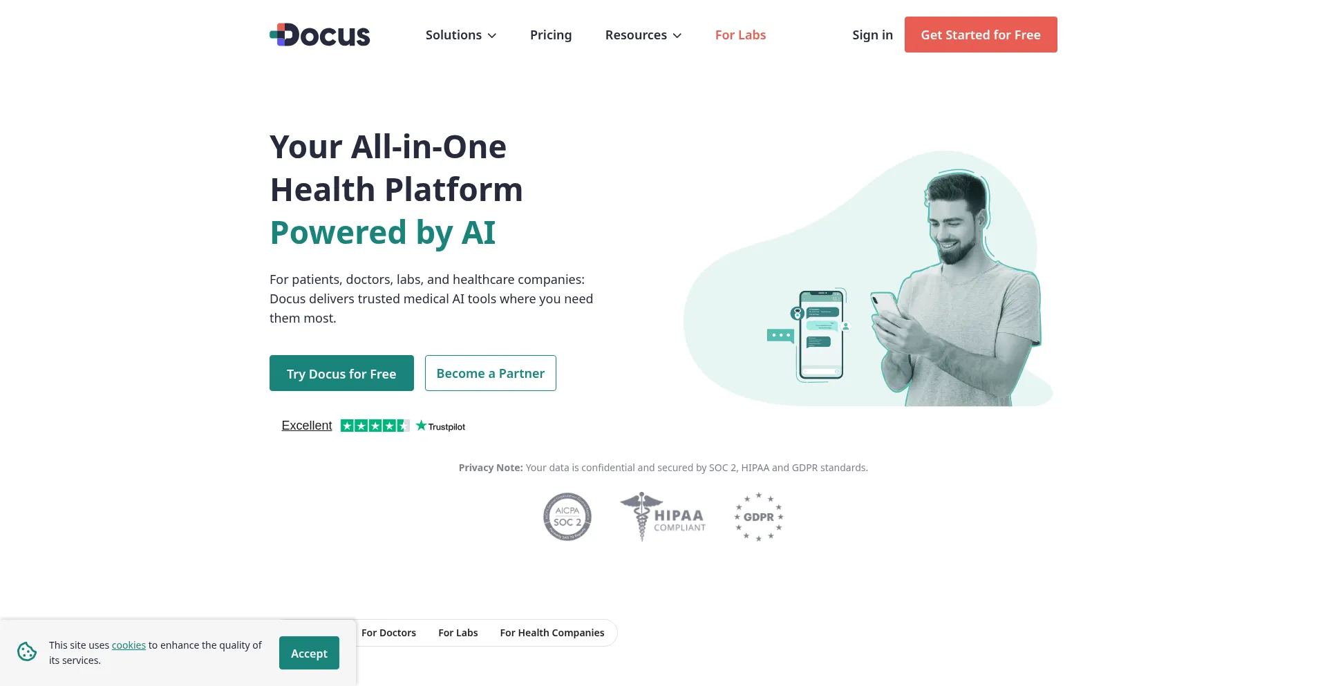 ¿És Seguro y Confiable Docus.ai?