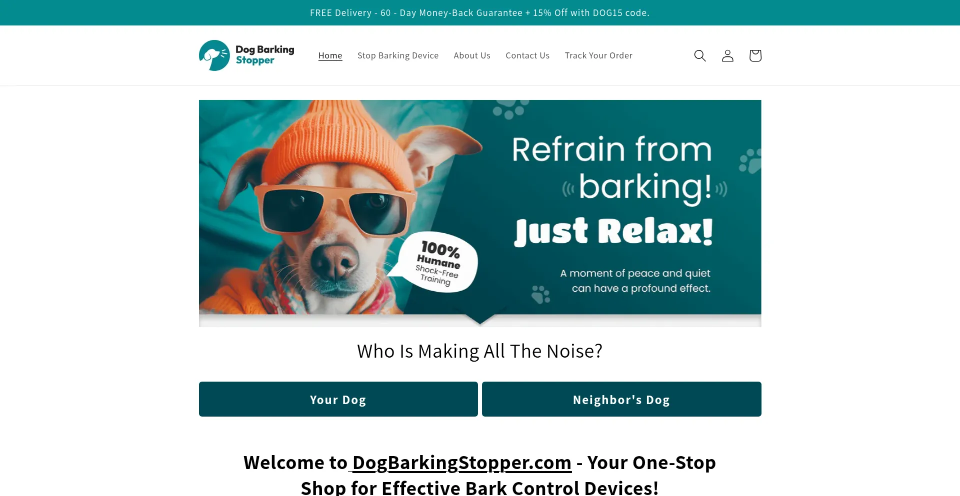 ¿És Seguro y Confiable Dogbarkingstopper.com?