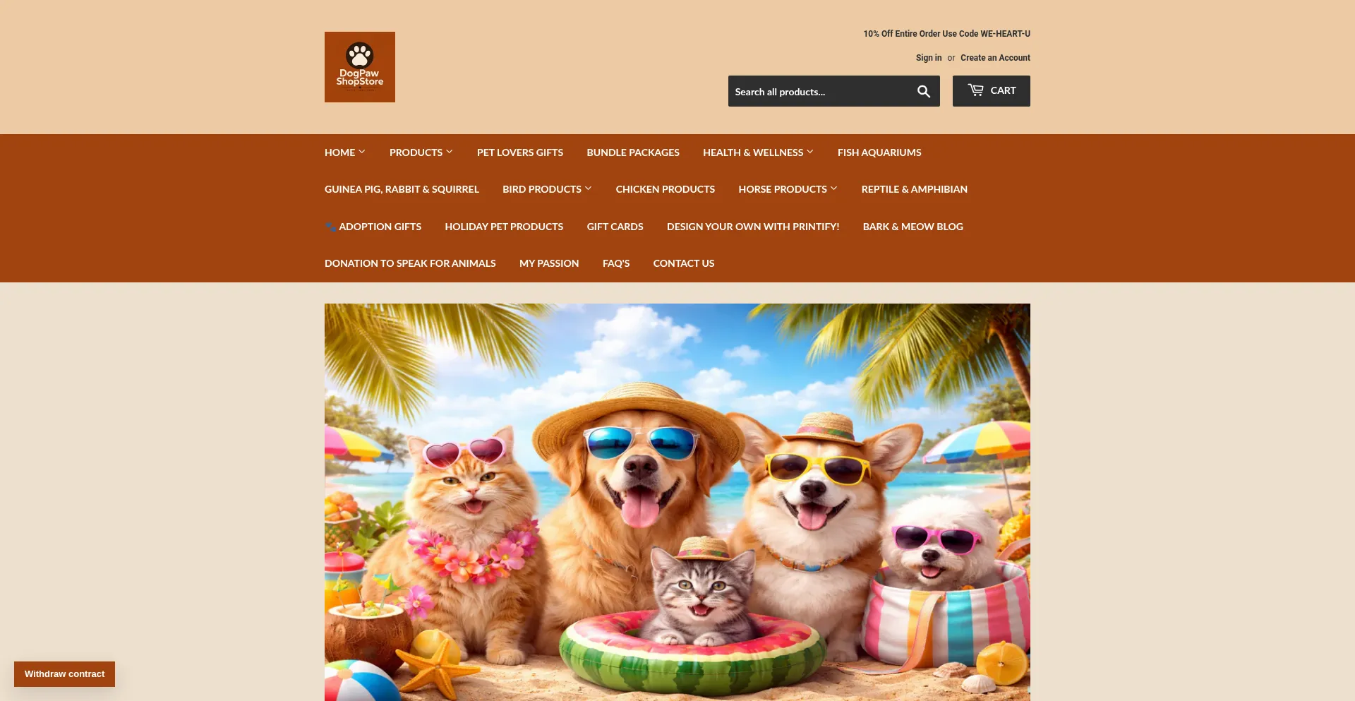 Dogpawshopstore.com