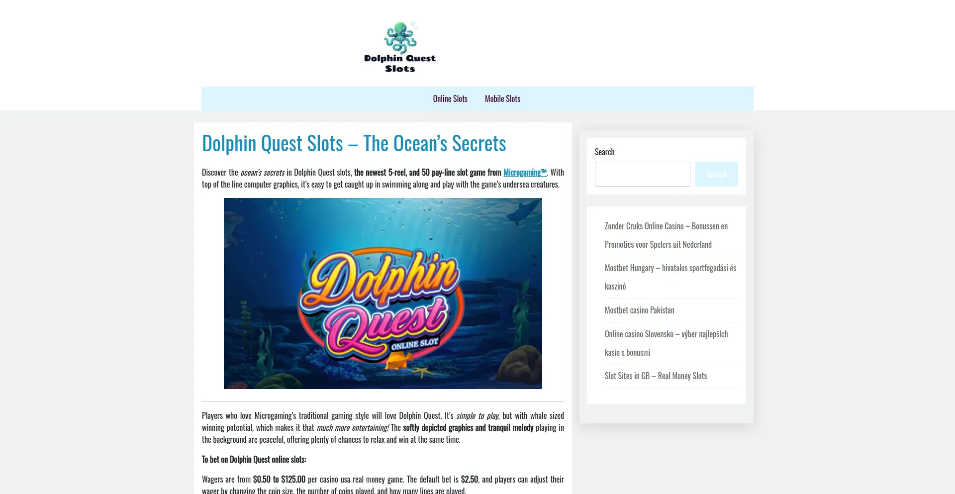 Dolphinquestslots.com