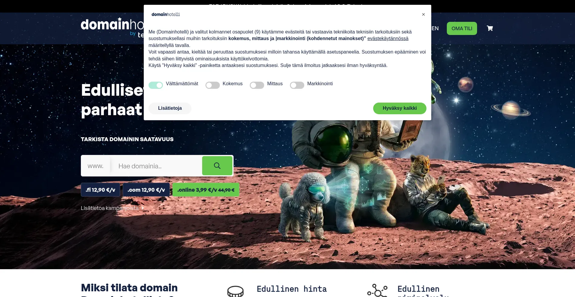 Domainhotelli.fi
