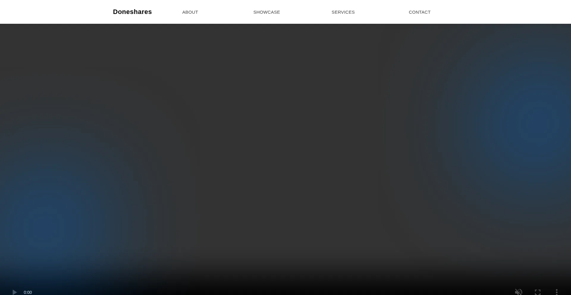 Website screenshot of Doneshares.com