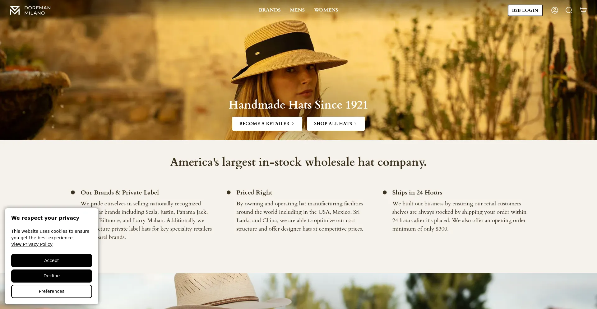 Dorfmanmilanohats.com