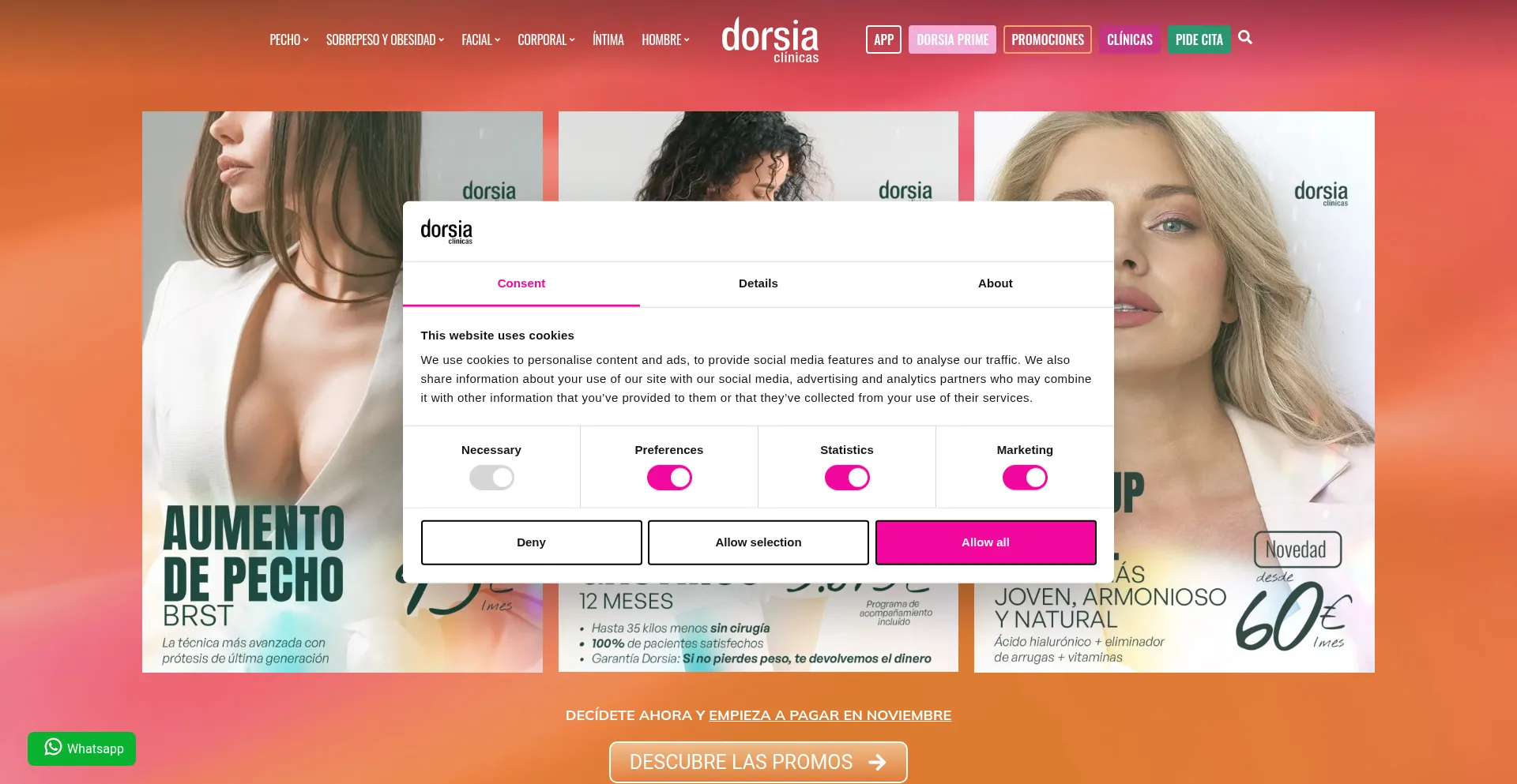 ¿És Seguro y Confiable Dorsia.es?