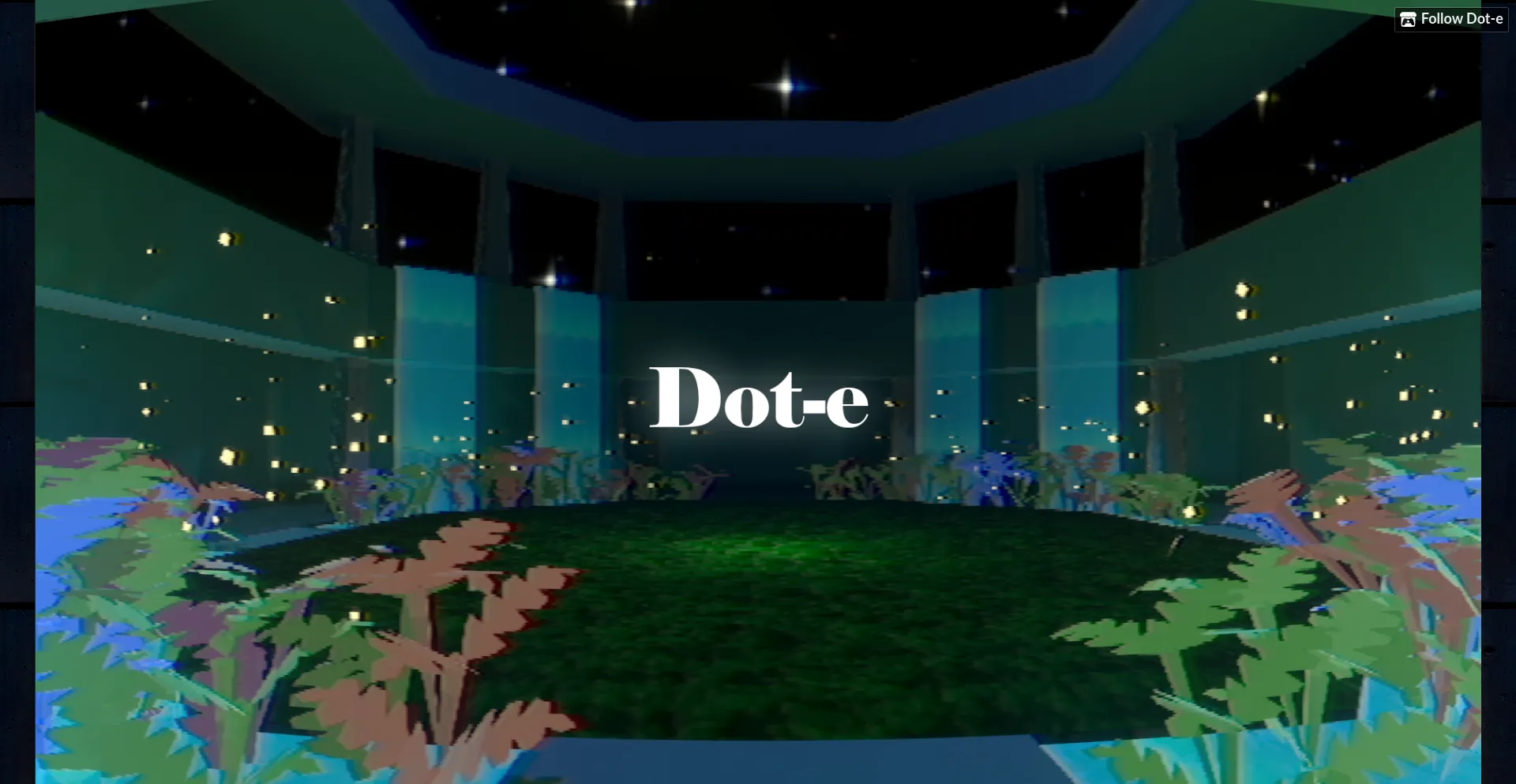 Website screenshot of Dot-e26.itch.io