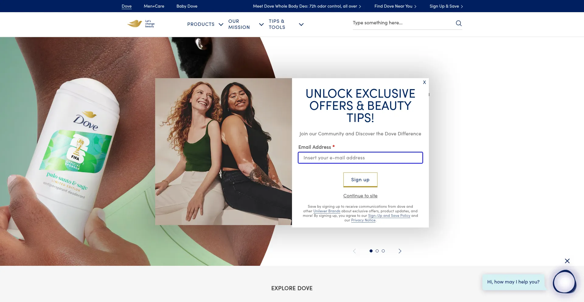 Dove.com