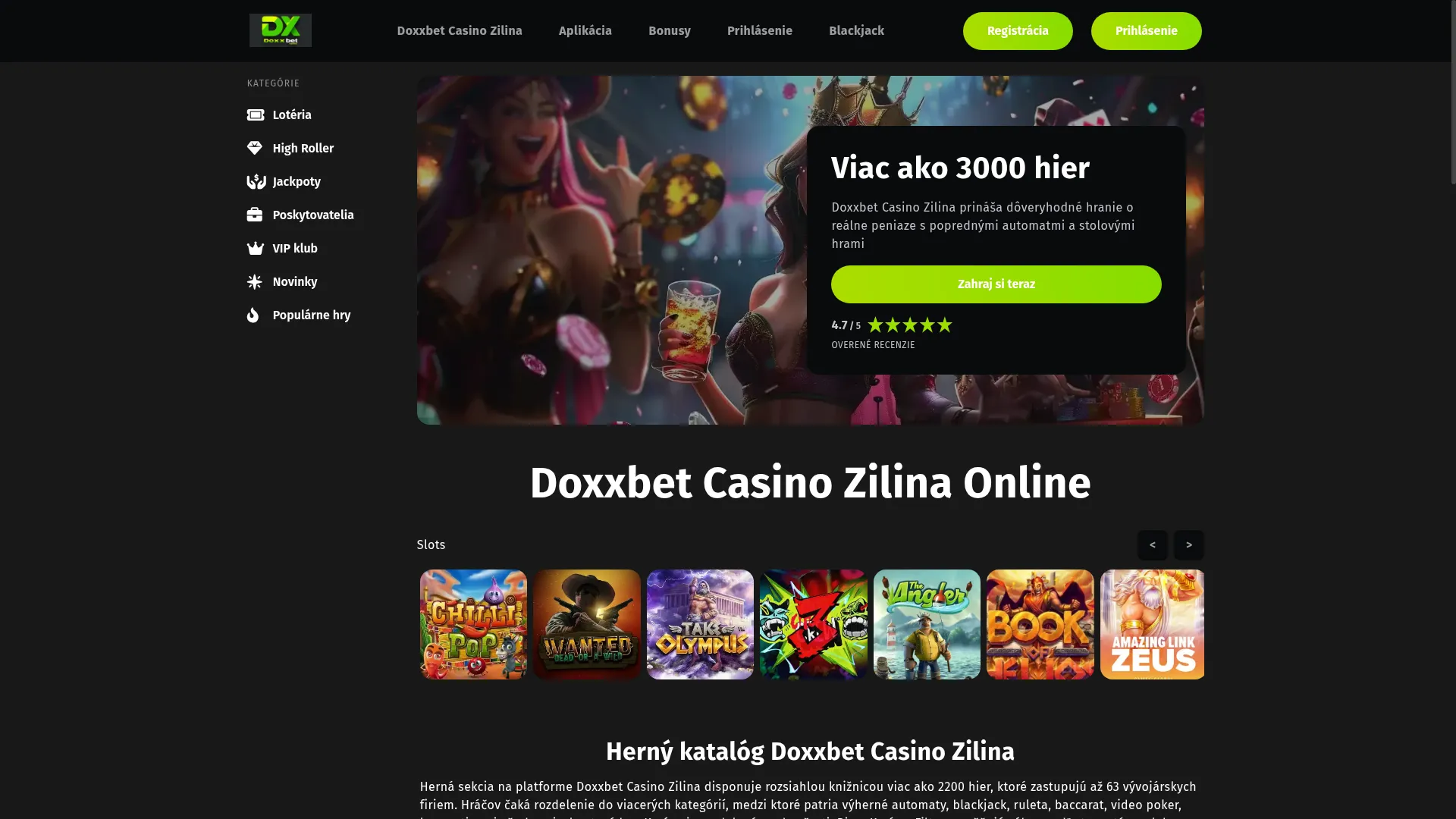 Doxxbetcasinozilina.com