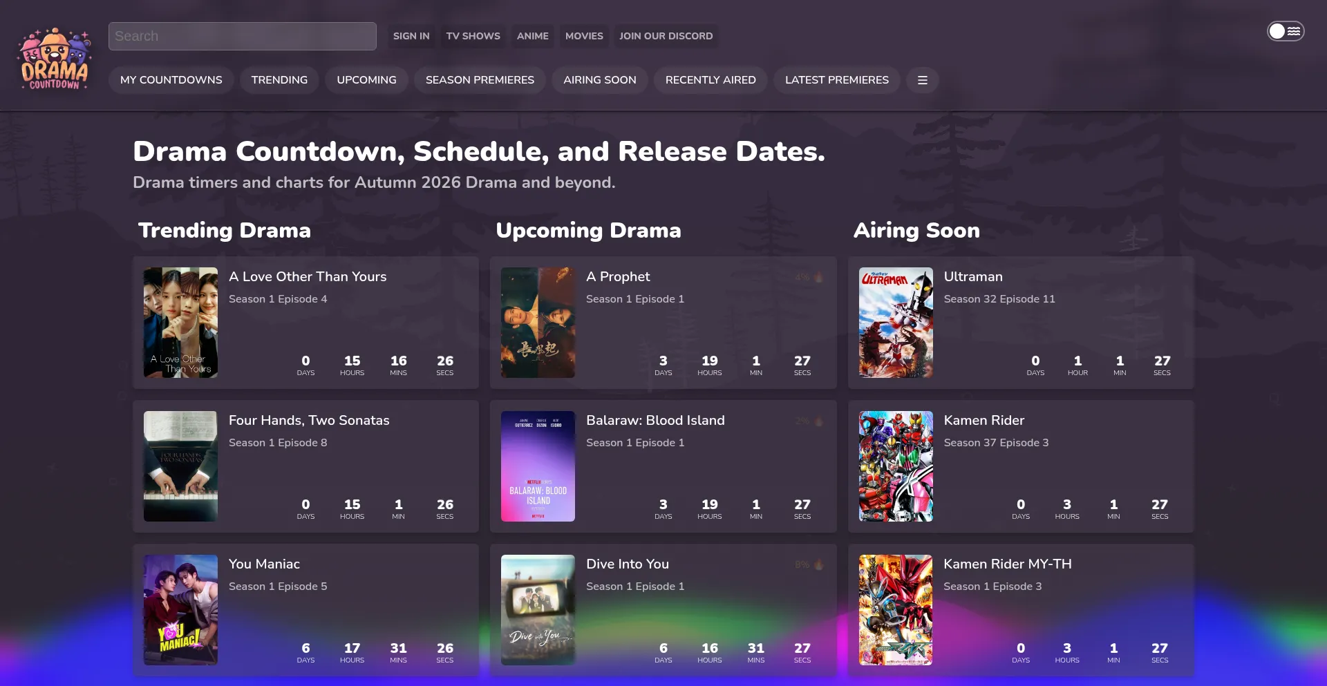 Dramacountdown.com