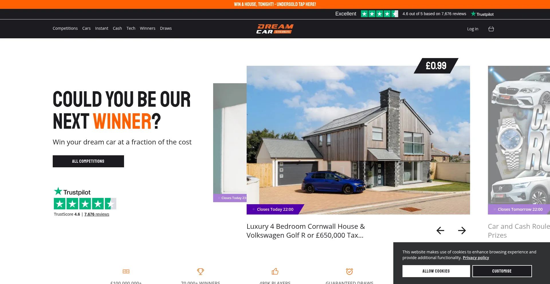 Dreamcargiveaways.co.uk