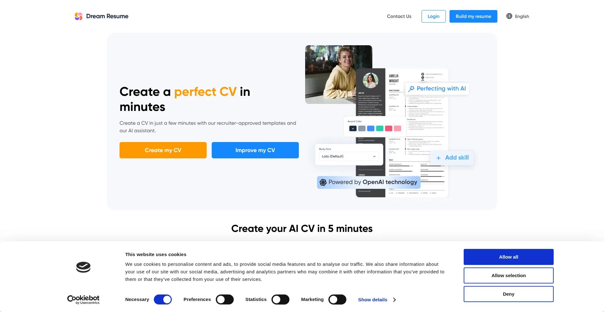 Dreamresume.app