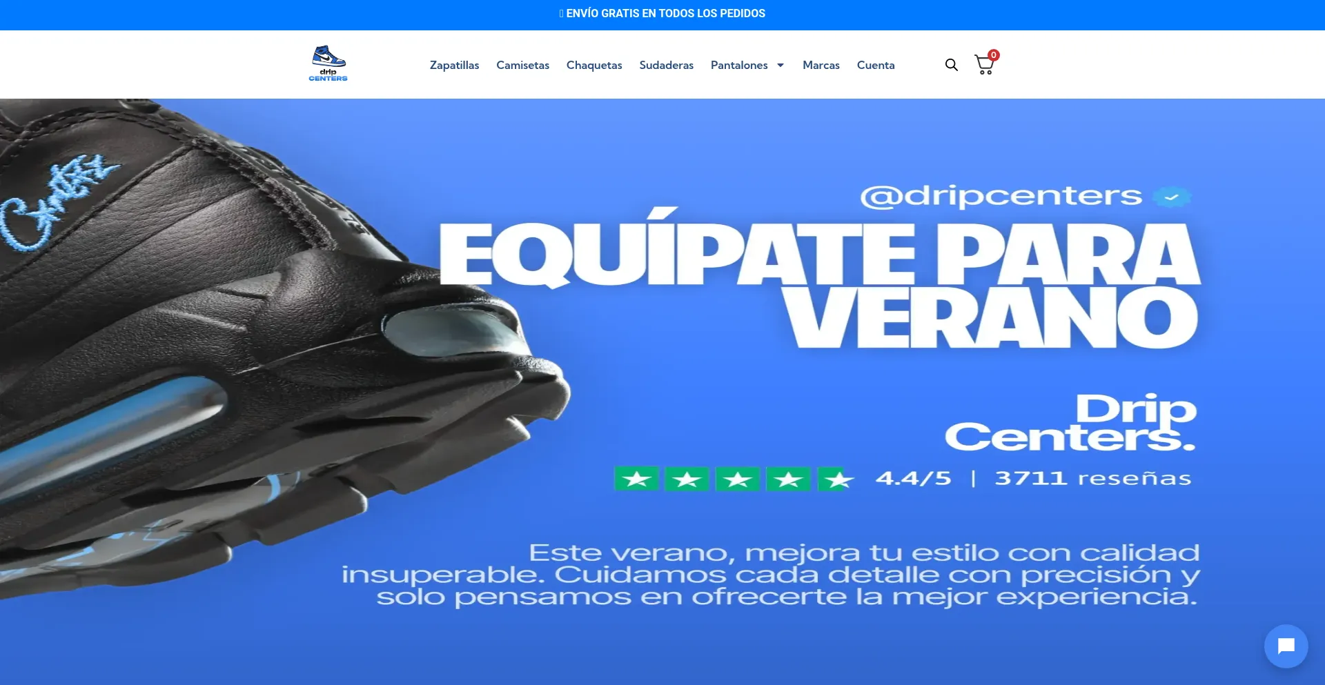 ¿És Seguro y Confiable Dripcenters.net?