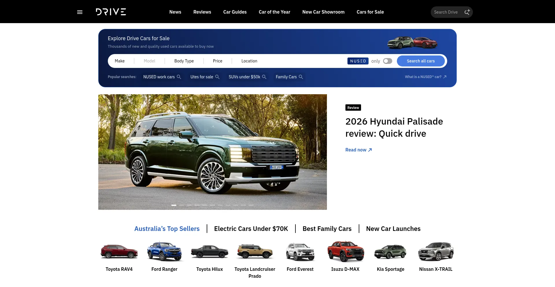 Drive.com.au Screenshot