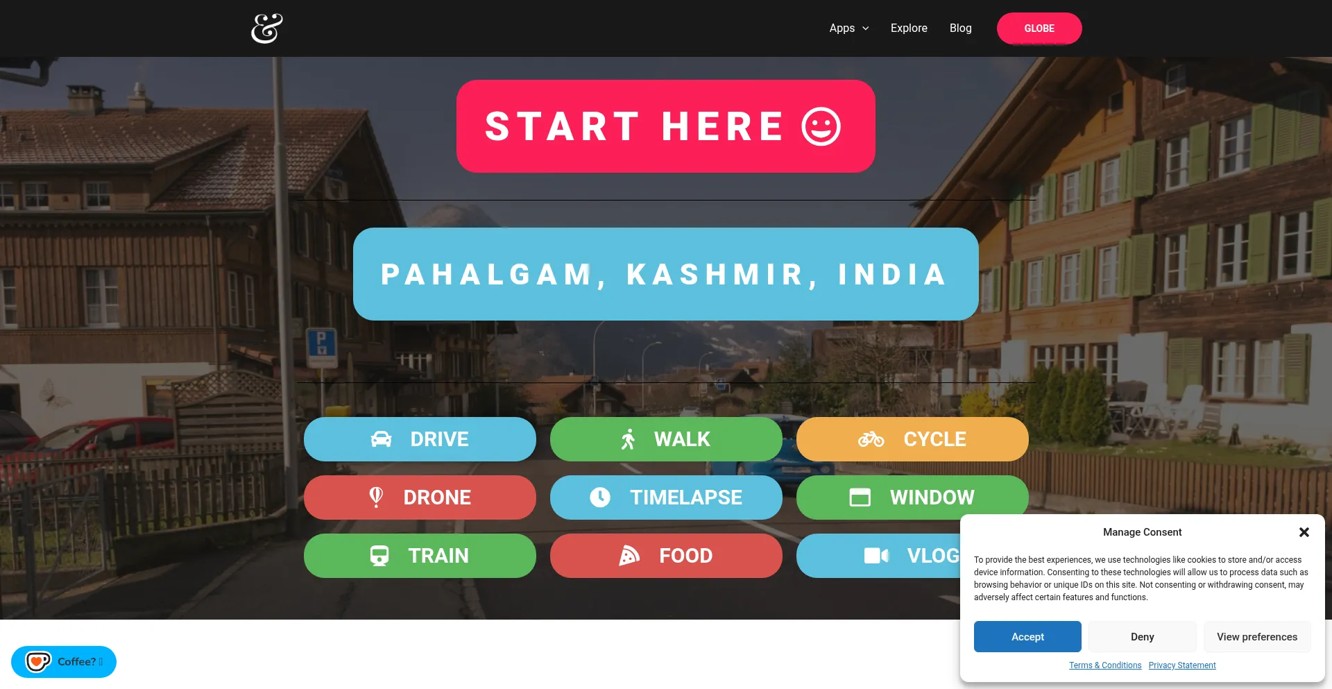 Website screenshot of Drivenlisten.com