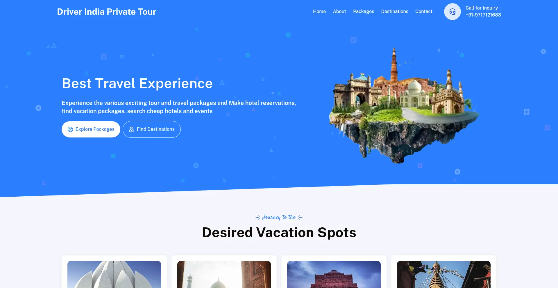 ¿És Seguro y Confiable Driverindiaprivatetour.com?