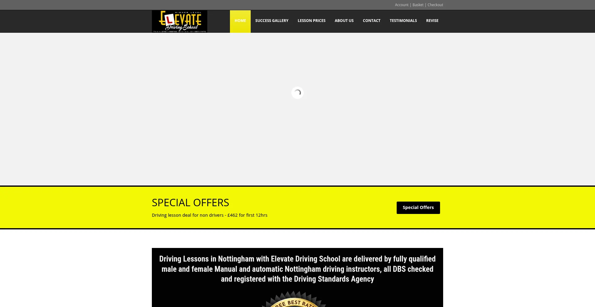 Drivinglessonsnottinghamelevate.com