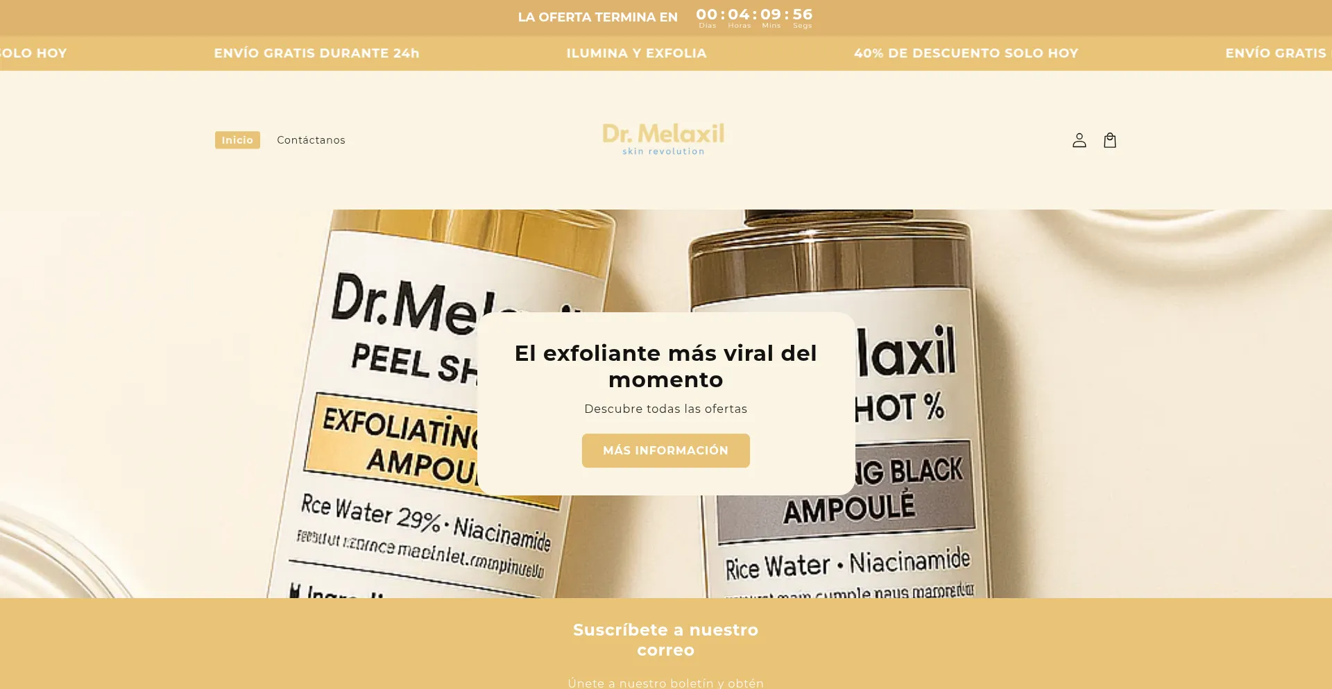 ¿És Seguro y Confiable Drmelaxil.shop?