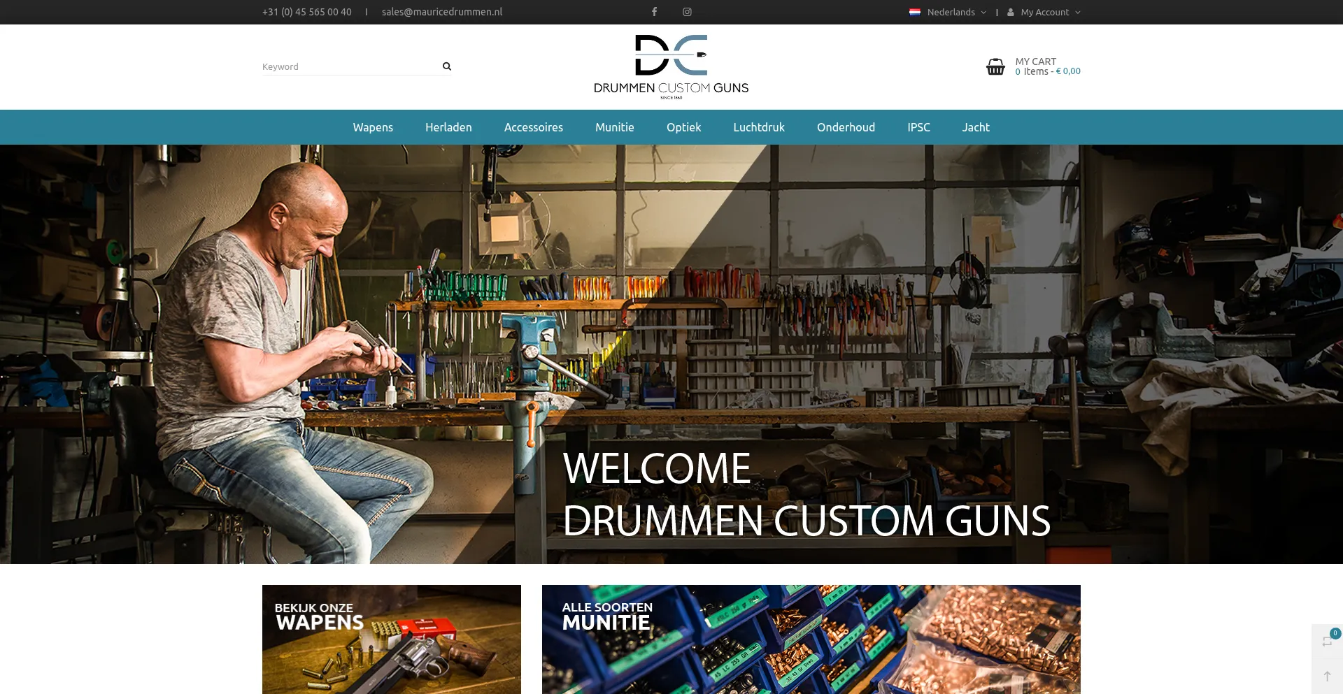 ¿És Seguro y Confiable Drummencustomguns.com?