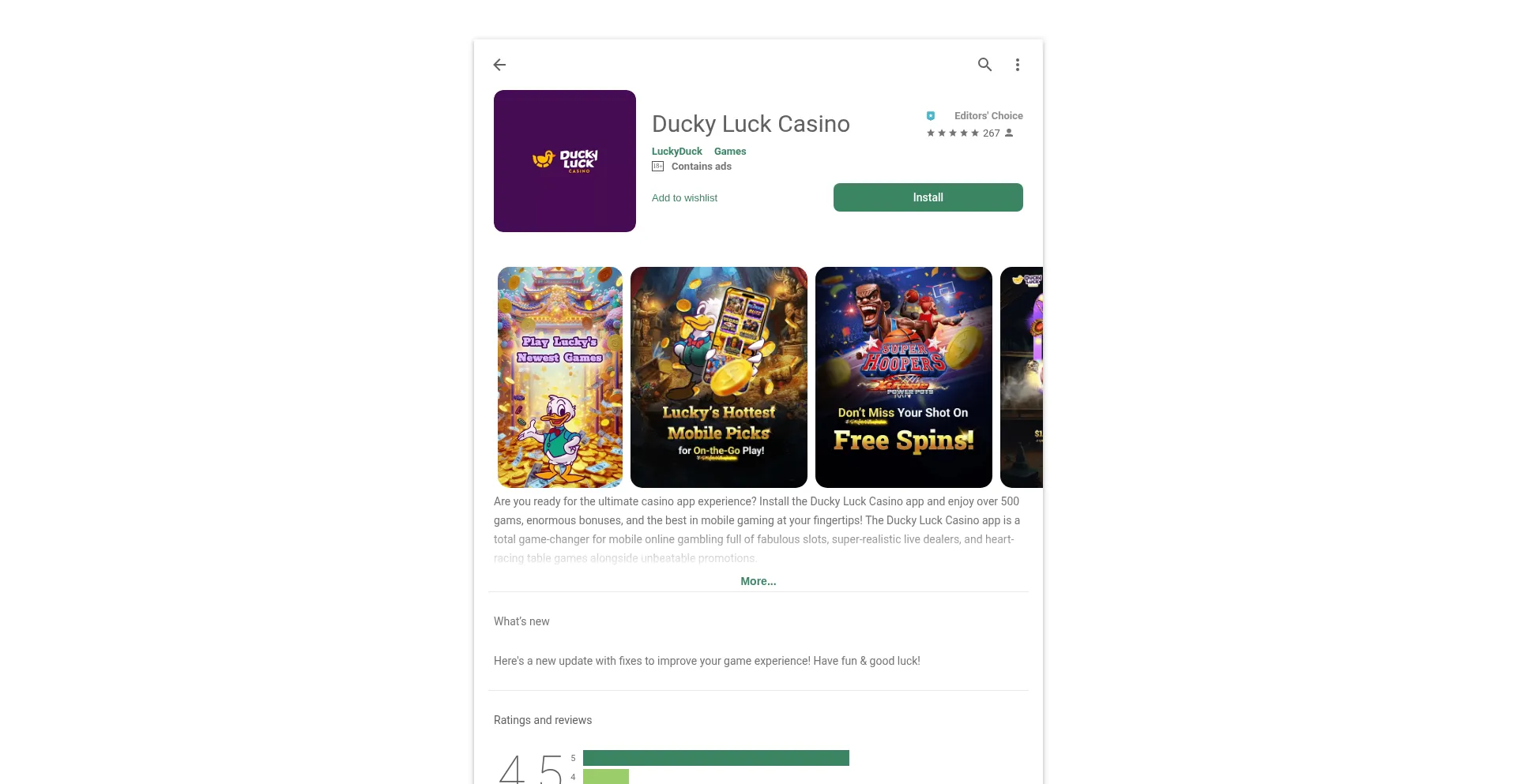 Duckyluckcasino.app