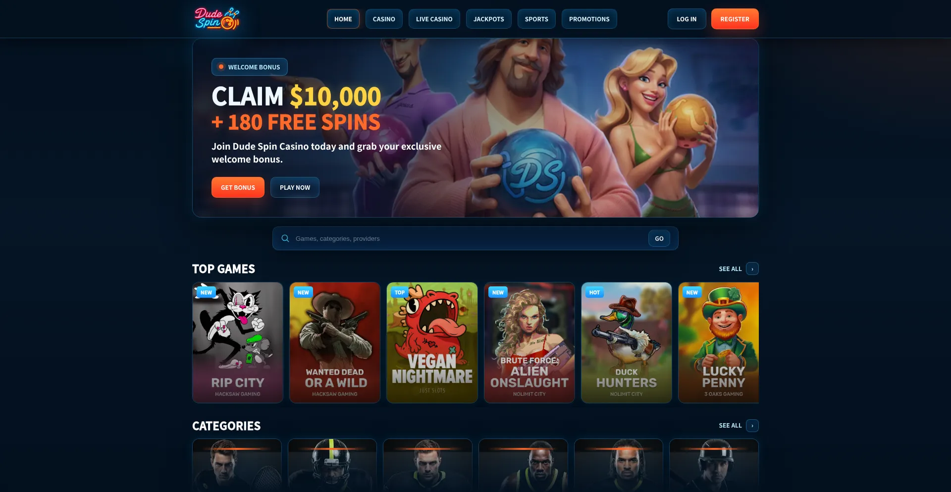 Dudespincasino.site