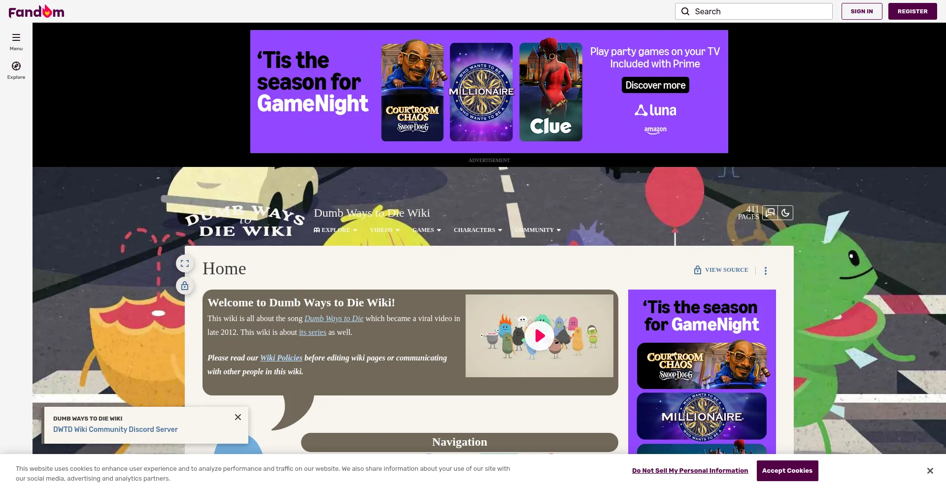 Dumbways2die.fandom.com