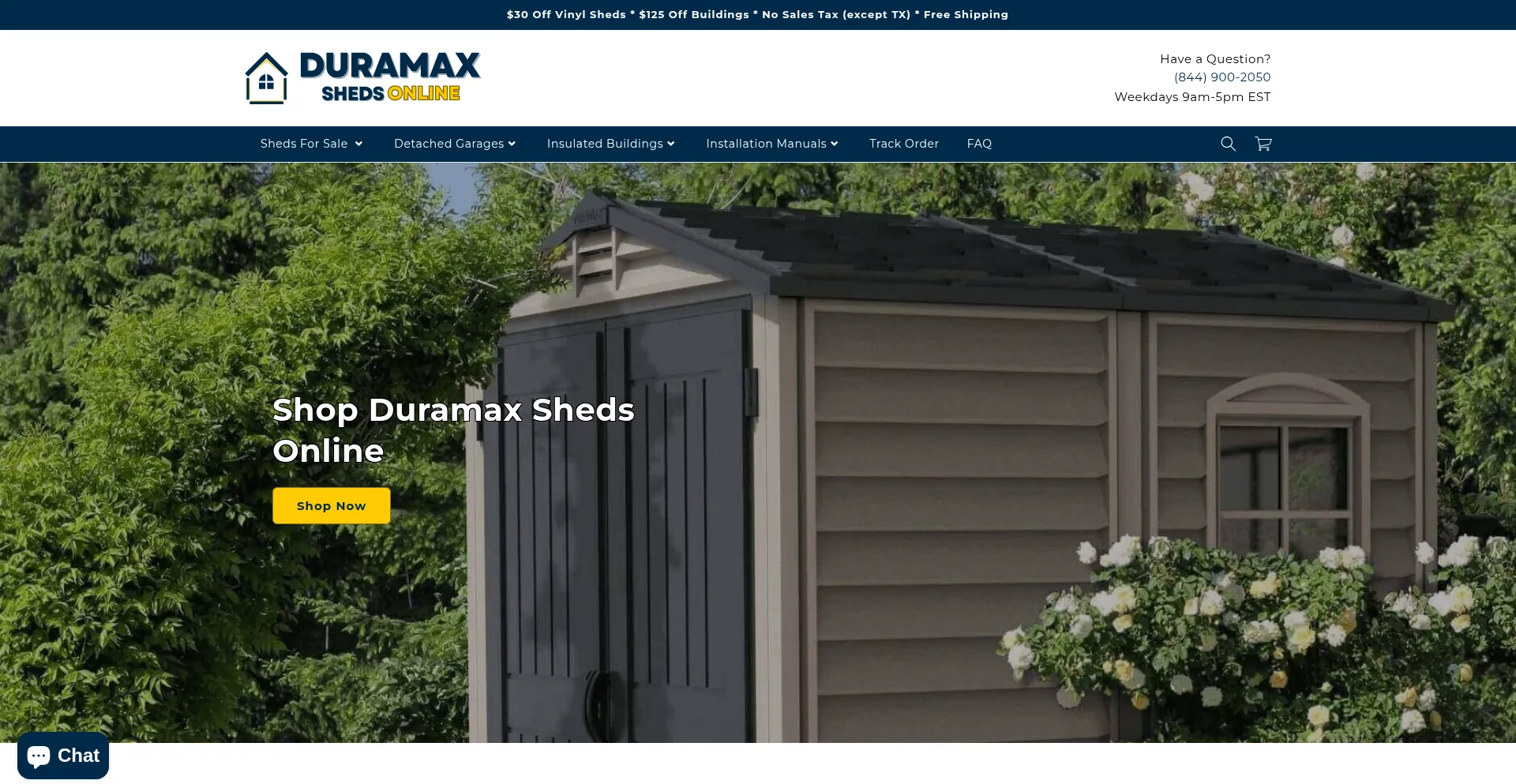 ¿És Seguro y Confiable Duramaxshedsonline.com?