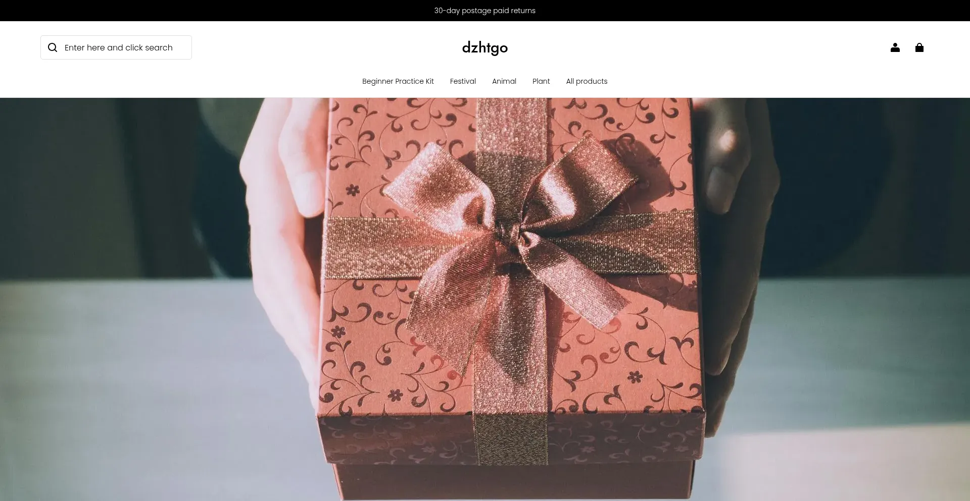 Website screenshot of Dzhtgo.com