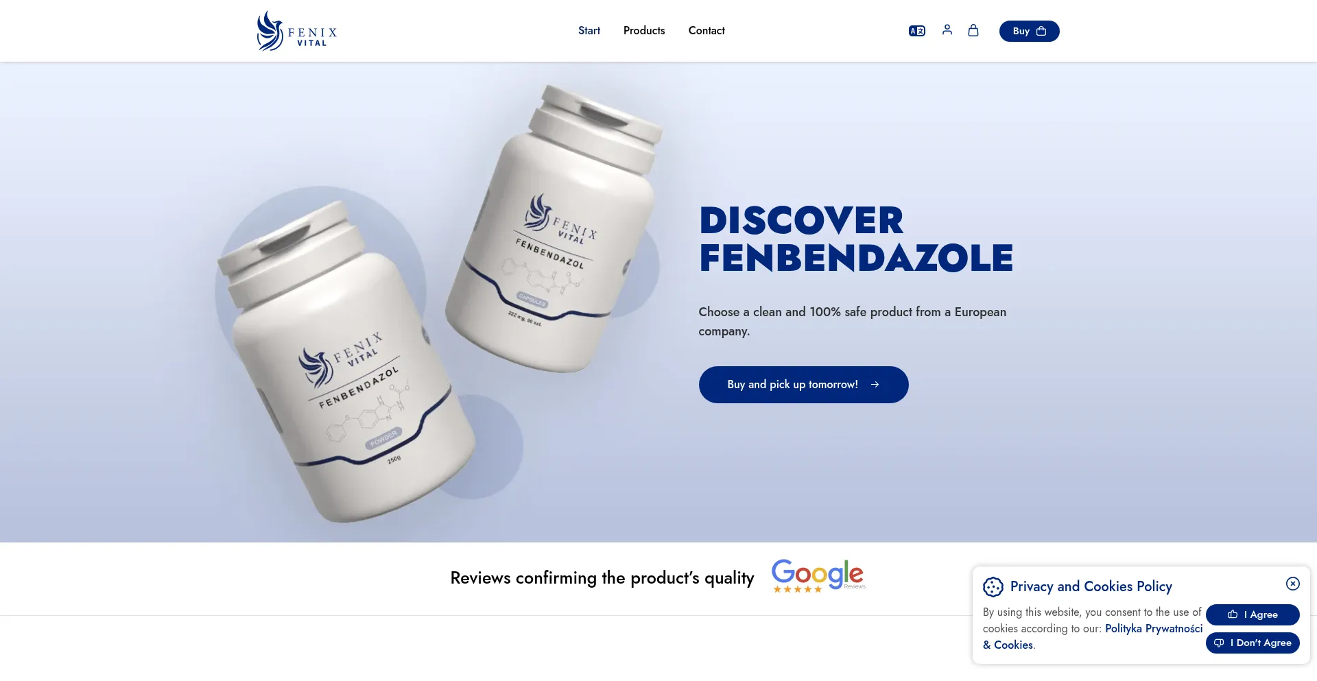¿És Seguro y Confiable E-fenbendazole.com?