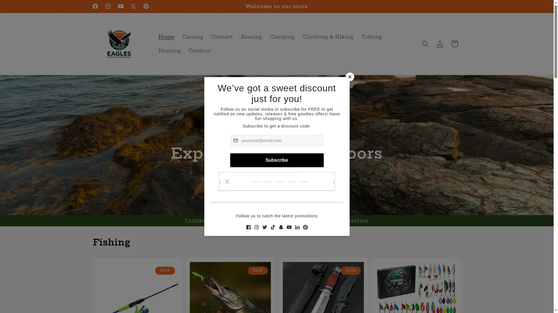 Eaglesfishinghuntingandmore.com