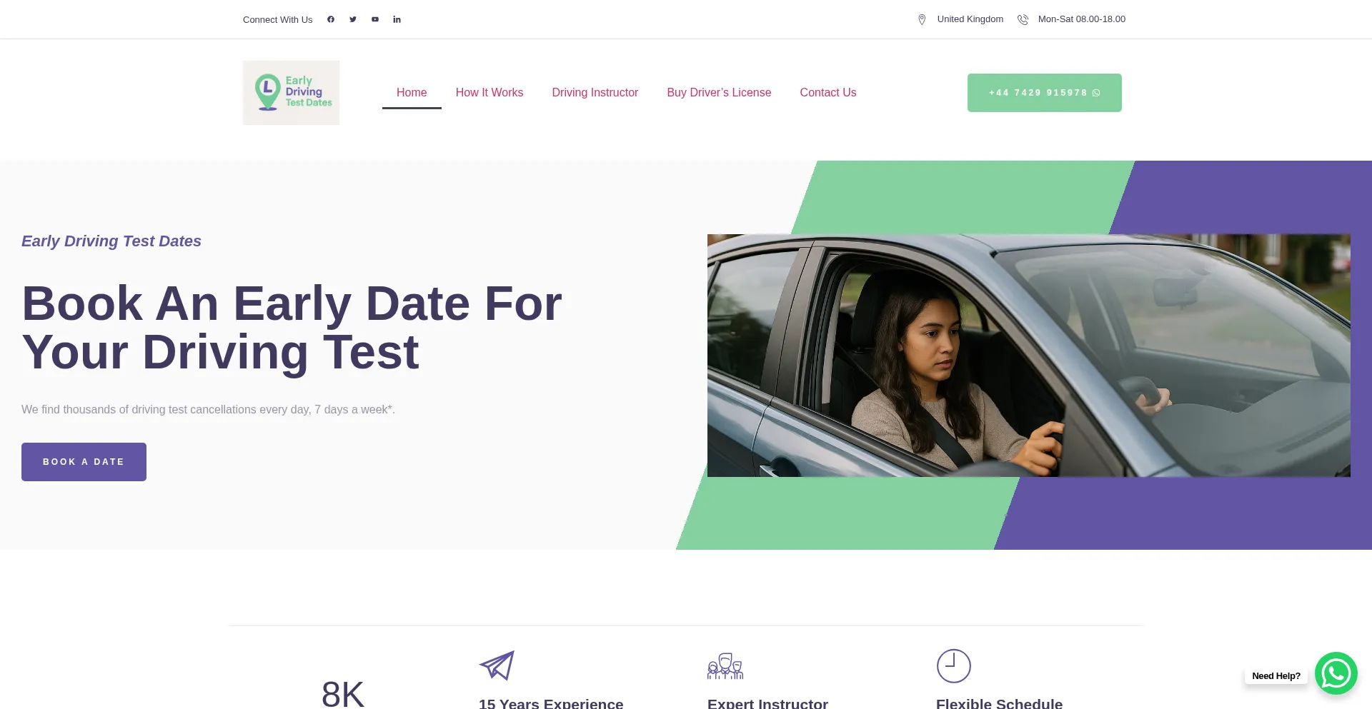 Earlydrivingtestdate.co.uk