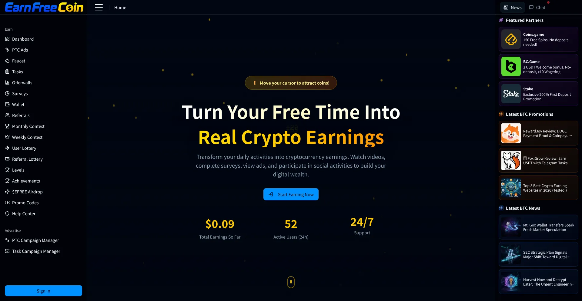 Earnfreecoin.com