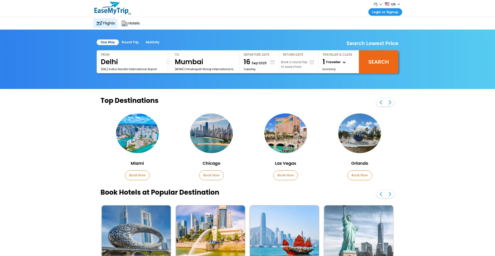 ¿És Seguro y Confiable Easemytrip.us?