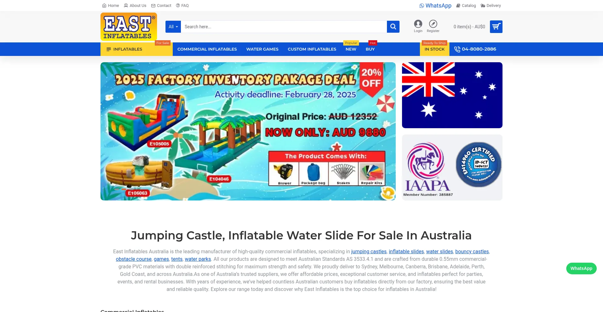Eastinflatables.com.au
